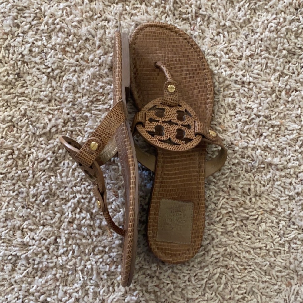 Tory Burch Logo Sandals